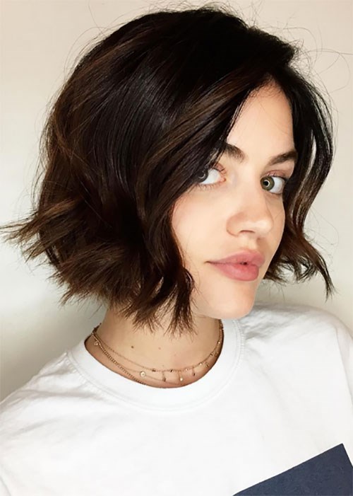 Lucy Hale curls