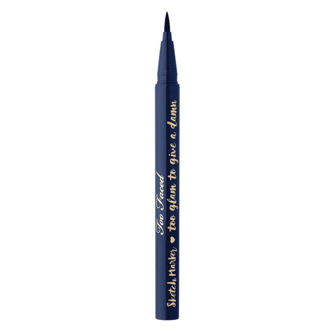 Too Faced Sketch Marker Eyeliner in Deep Navy