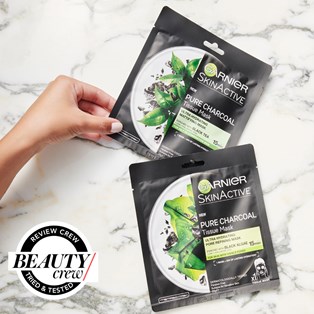 Garnier SkinActive Pure Charcoal Tissue Mask Reviews