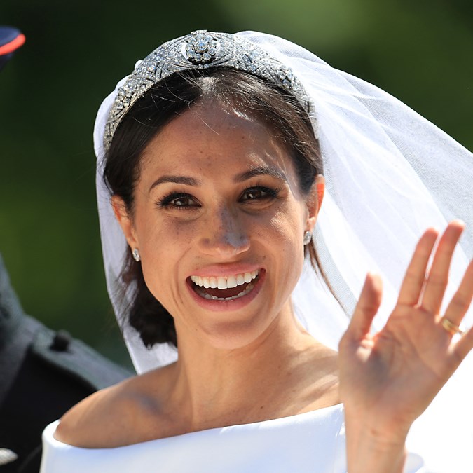 Meghan Markle wedding day makeup 2018