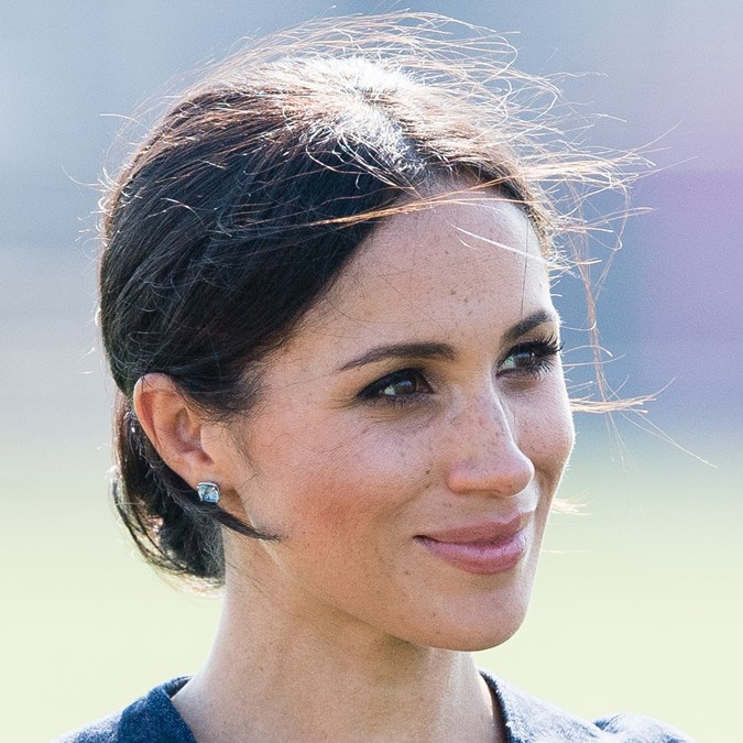 Meghan Markle freckles 2018