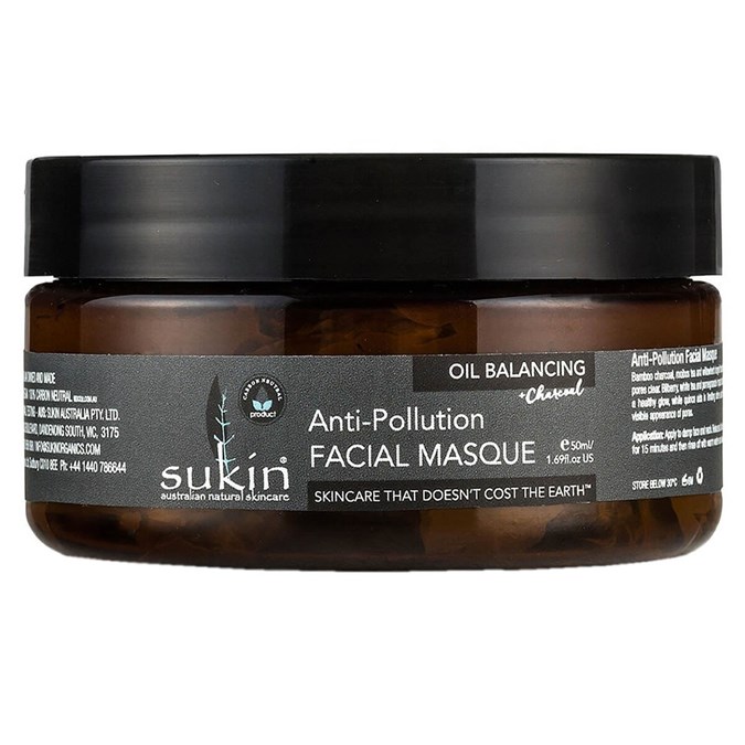 Sukin Oil Balancing Plus Charcoal Anti-Pollution Facial Masque