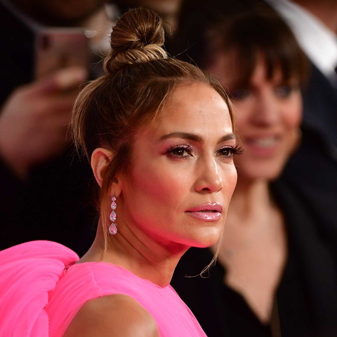 Jennifer Lopez bridal beauty looks