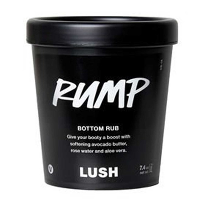 Natural Butt Beauty Products Lush Cosmetics Rump Bottom Club