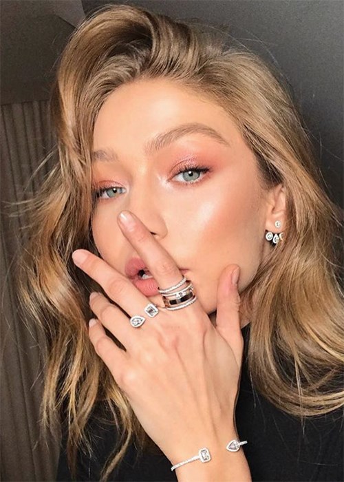 Gigi Hadid Did Her Own Hair And Makeup And Nailed It