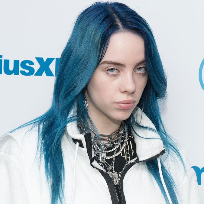 Blue Hair Colour Ideas - Billie Eilish