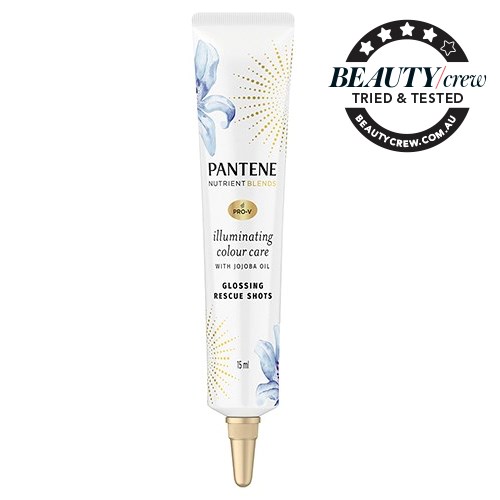 Pantene Pro-V Nutrient Blends Sulphate-free ‘Illuminating Colour Care with Jojoba Oil’ Glossing Rescue Shot