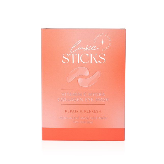 LuxeSticks Vitamin C Hydra Collagen Eye Masks