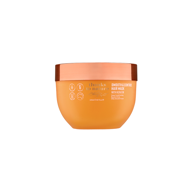 Thanks to Nature Smooth and Control Hair Mask with Keratin