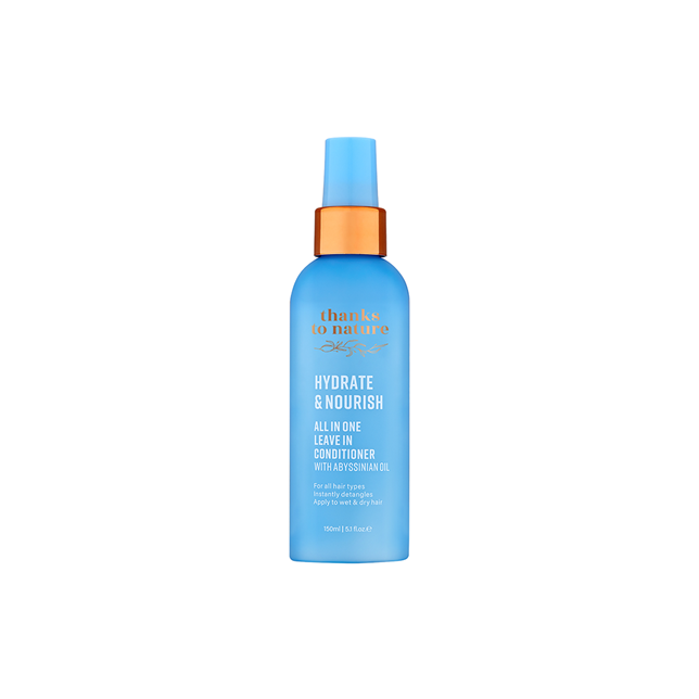 Thanks to Nature Hydrate and Nourish Leave In Conditioner with Abysinnian Oil