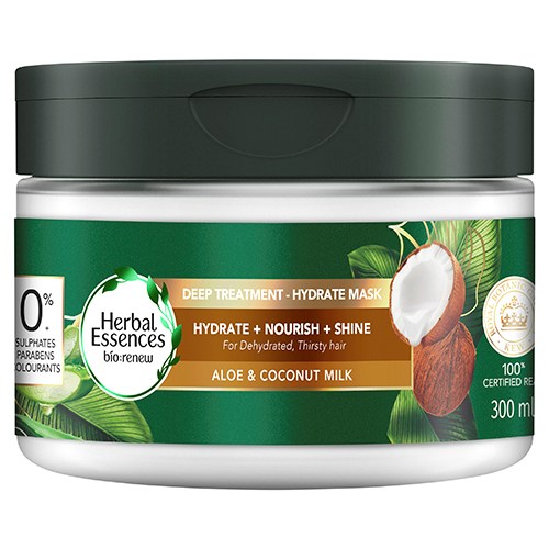Herbal Essences Bio:Renew Aloe & Coconut Milk Deep Treatment Hydrate Mask 