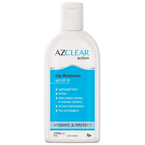 Azclear Action Day Moisturiser SPF 30