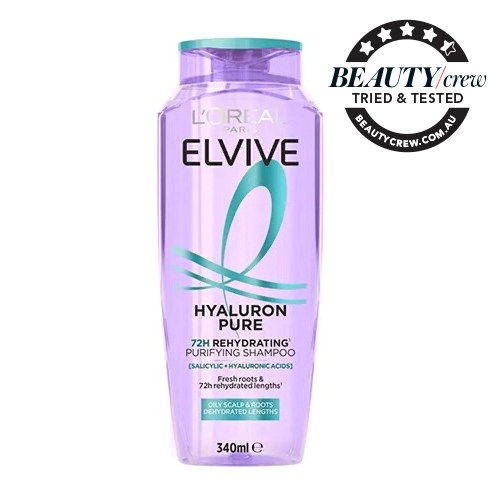L’Oréal Paris Elvive Hyaluron Pure 72H Rehydrating Purifying Shampoo
