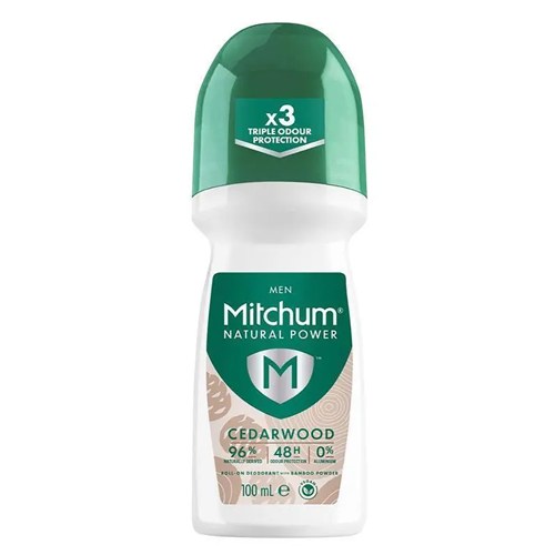 Mitchum Natural Roll On Cedarwood