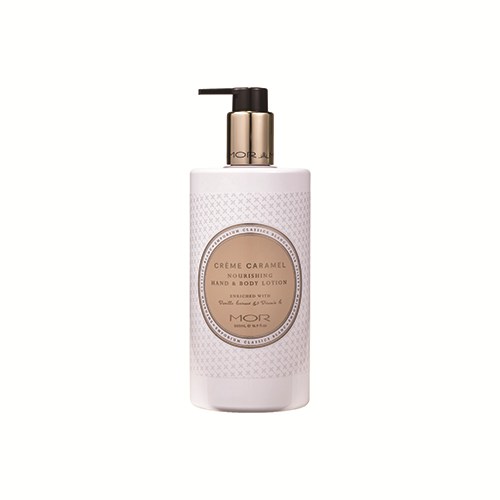 MOR Emporium Classics Blanc Body Collection Nourishing Hand & Body Lotion – Créme Caramel