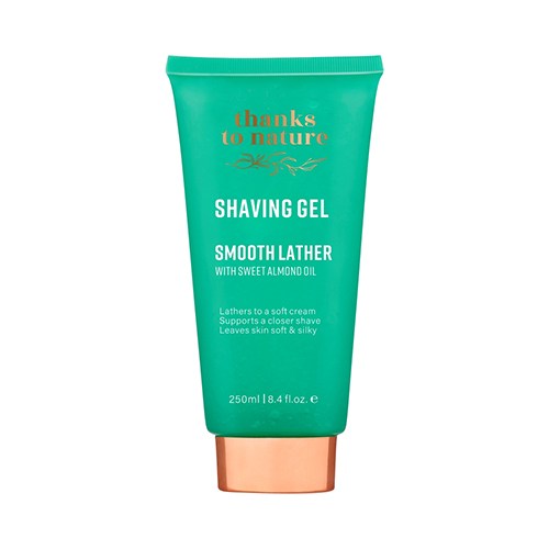Thanks to Nature Shaving Gel With Sweet Almond Oil 