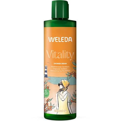 Weleda Vitality Shower Cream – Sea Buckthorn